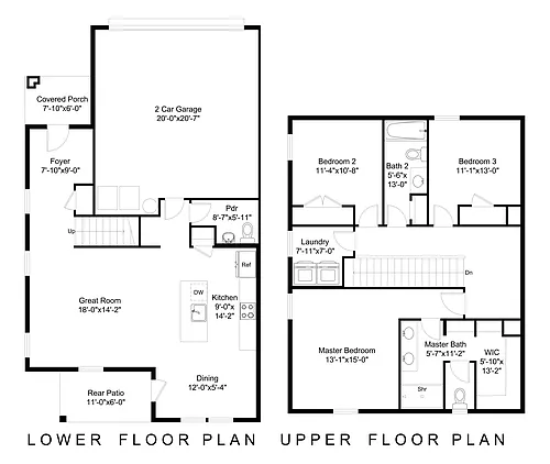 Floor plan Harper