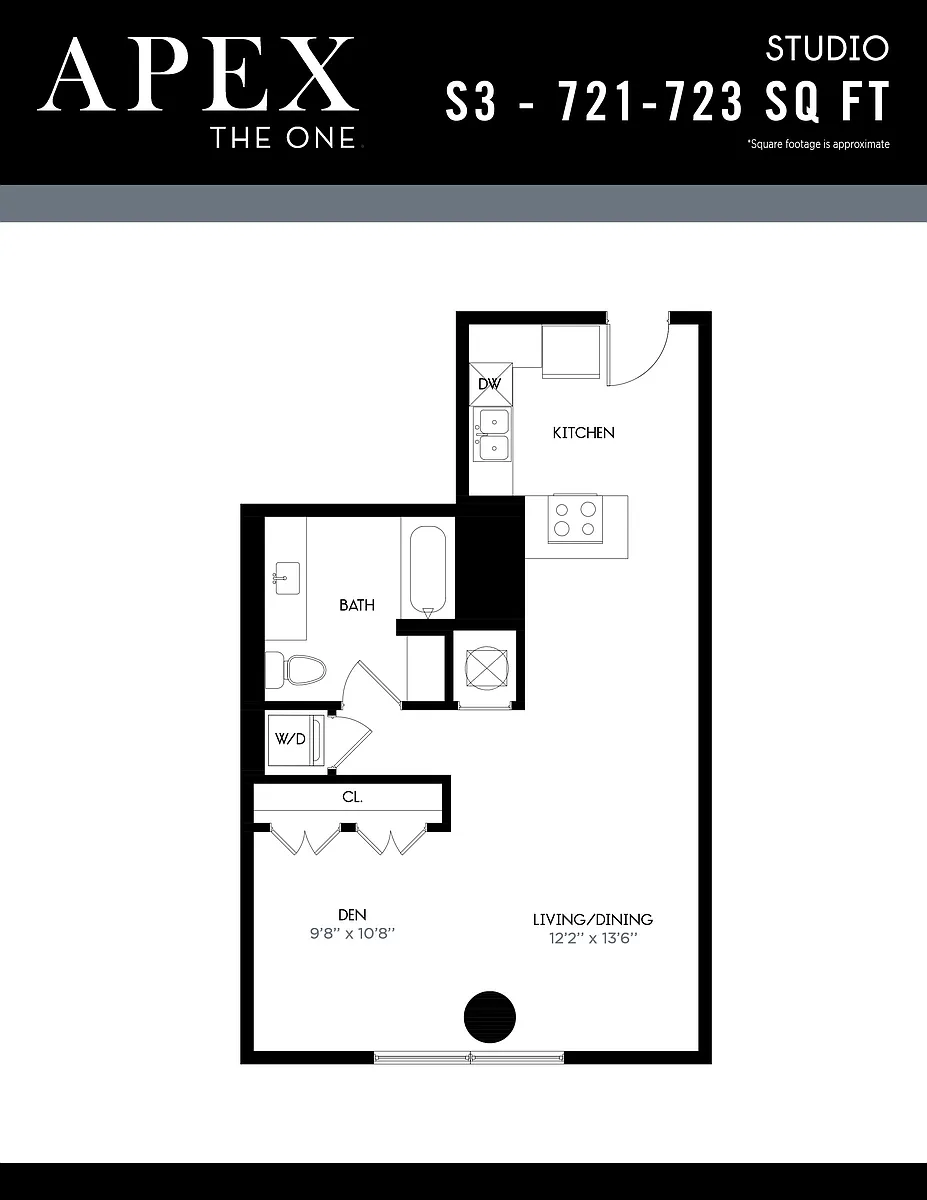 Floor plan Apex S3