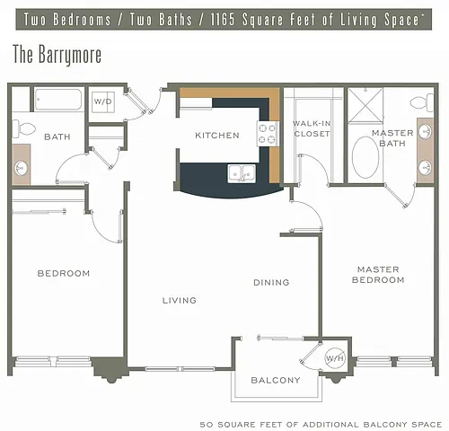 Floor plan Barrymore