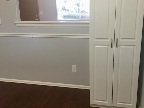 Kitchen into living room