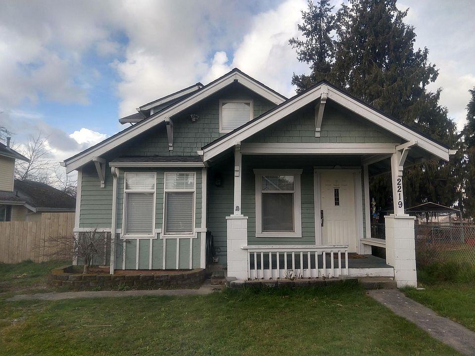 Front of house with porch