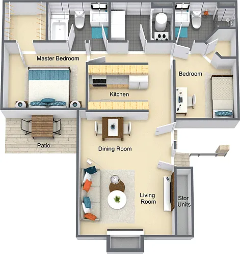 Floor plan The Essex