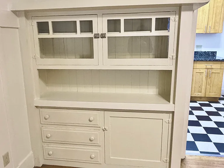 Original built in cabinet