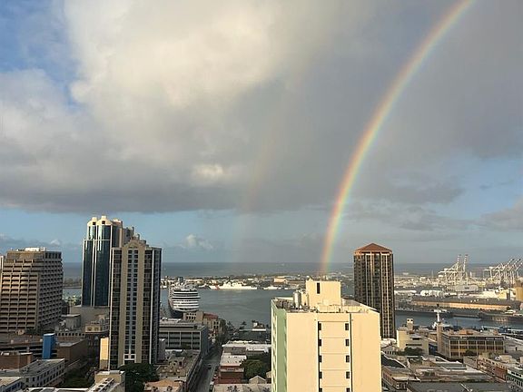 Rainbow View from lanai