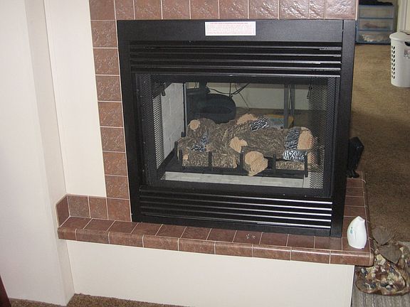 Center Fireplace