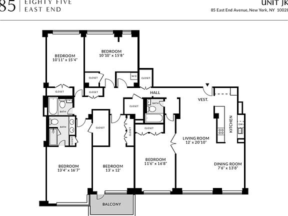 2nd image of 85 E End Ave #12JK
