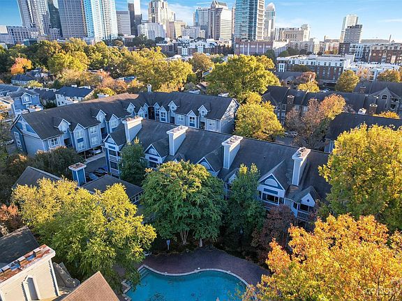 Areal view of Fourth Ward Square