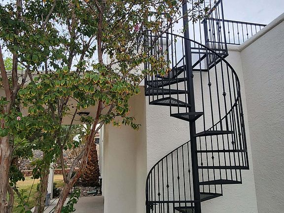 staircase to the rooftop