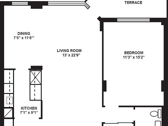2nd image of 175 W 12th St APT 17F