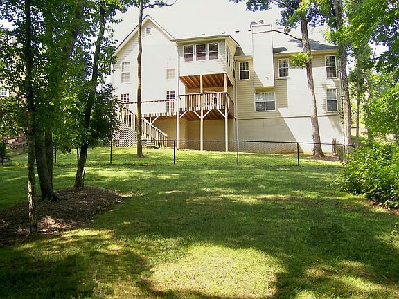 View of the back of home