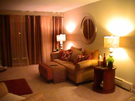 spacious living room