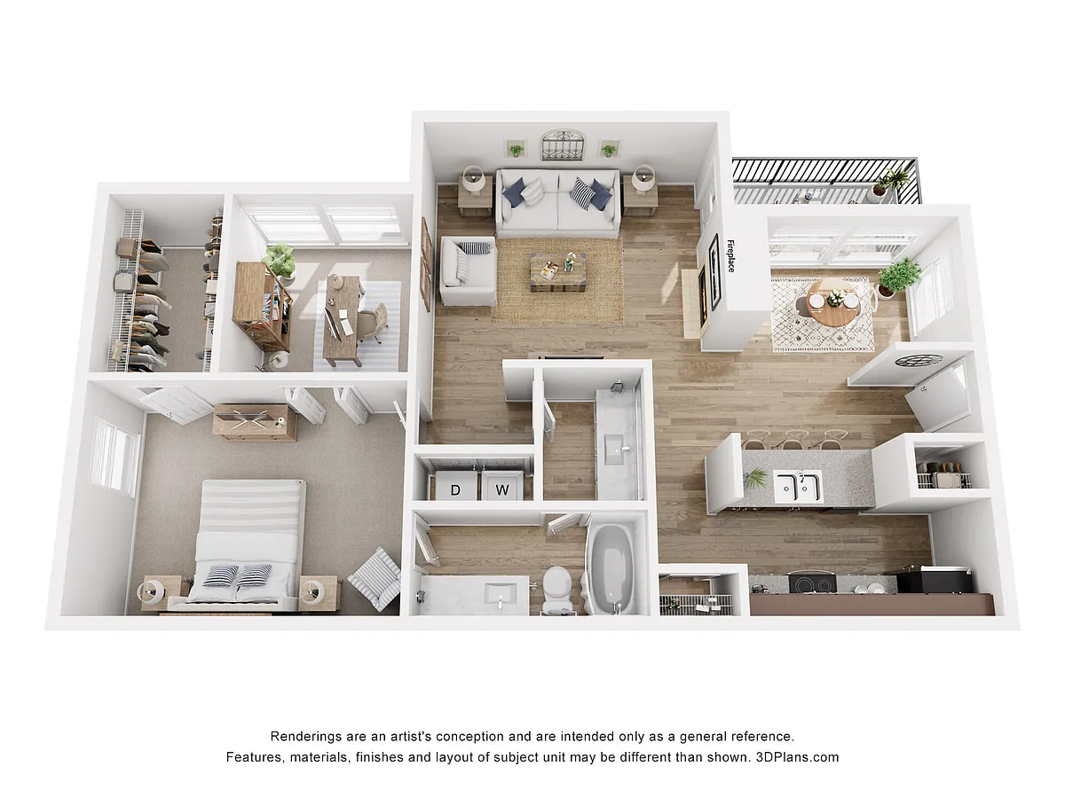 Floor plan D