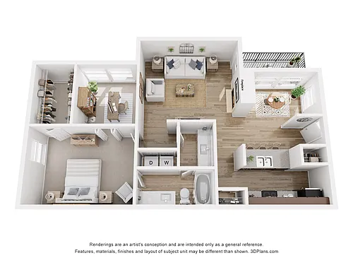 Floor plan D