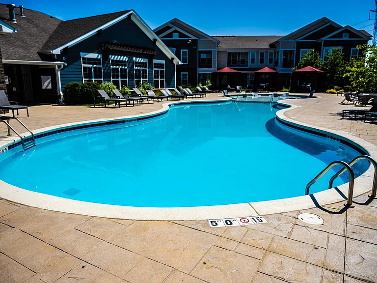 A modern swimming pool