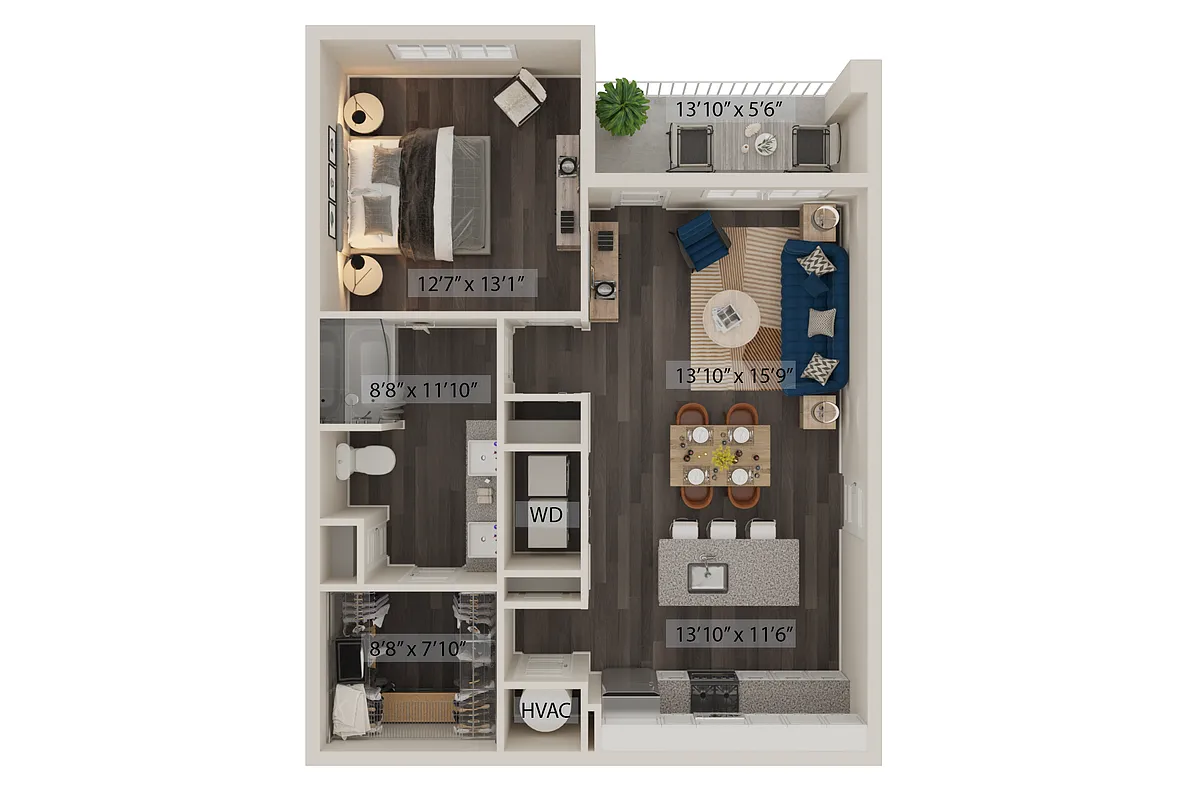 Floor plan A2 - Armstrong