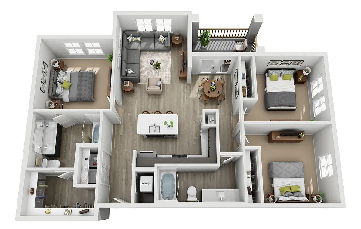 Floor plan C2