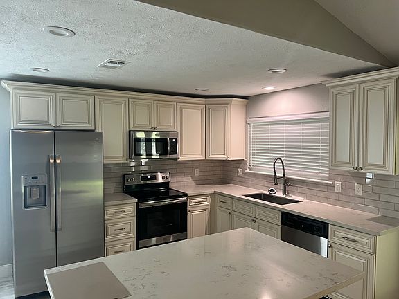 Kitchen with Stainless Appliances