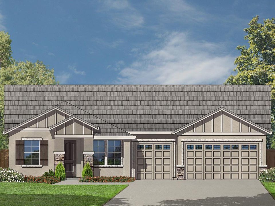 French Villa Elevation