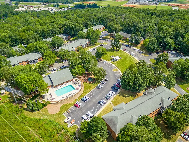 Aerial View of Hawthorne at the Ridge in Madison, AL