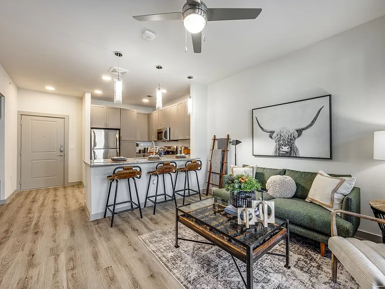 Apartments at Greenville, TX with hardwood floors