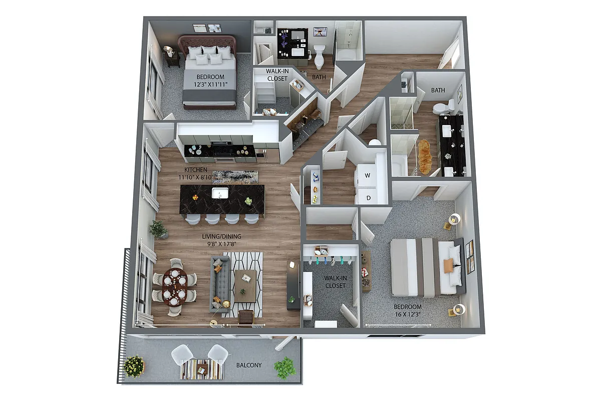 Floor plan B4