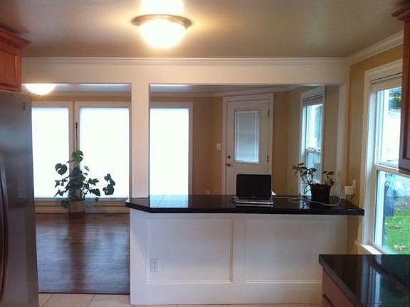 Kitchen Opens to Living Room