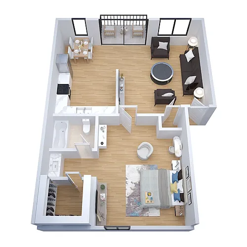 Floor plan B1