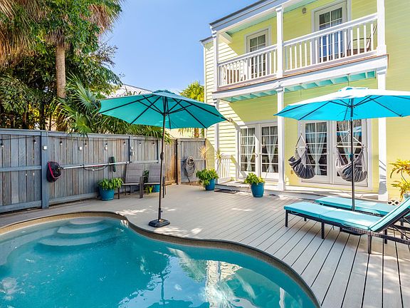 Heated private pool