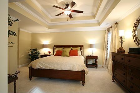 Relaxing master suite.