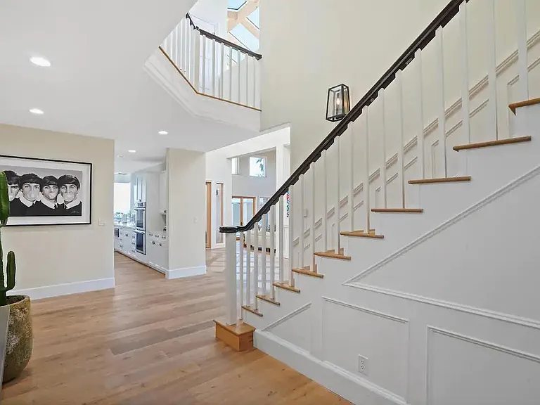 Ascend the stairs to discover the comfort of the bedrooms.