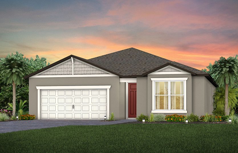 Exterior Rendering, Elevation C2