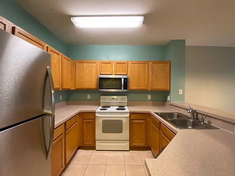 Updated kitchen with Stainless appliances