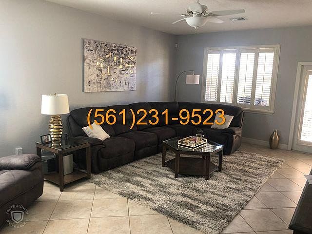 Living Room w/ 75" Samsung Smart TV