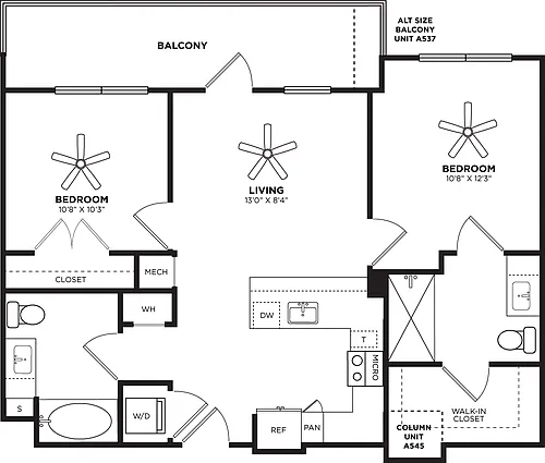 Floor plan B7 Extended