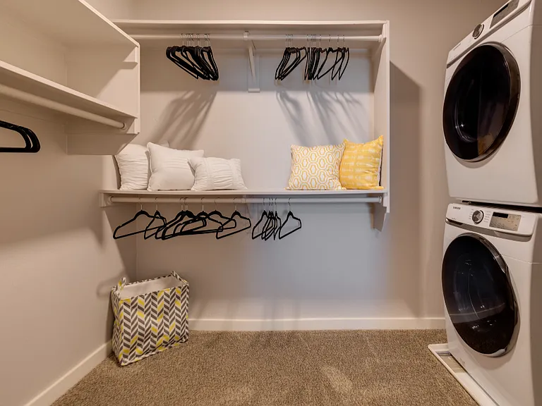 Spacious Walk-In Closets