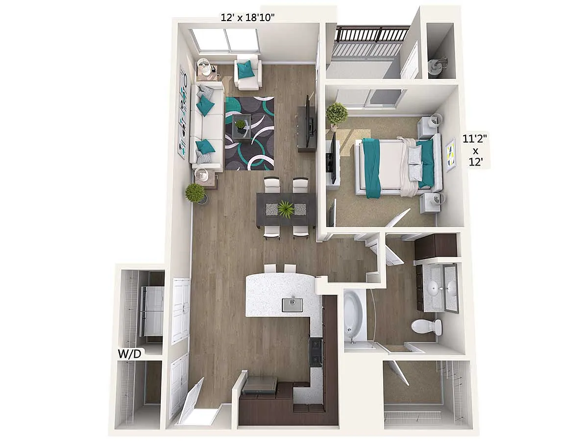 Floor plan A7