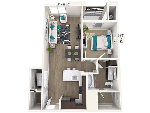 Floor plan A7