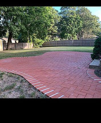 Custom Brick Patio