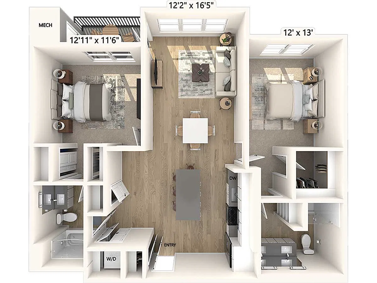 Floor plan BM12ab