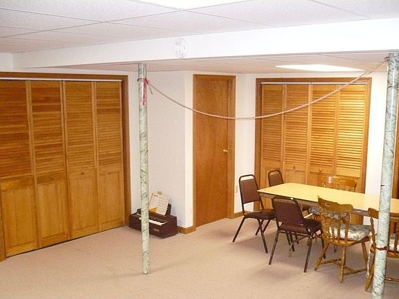 Large finished basement