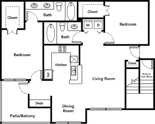 Floor plan B2 - The Elm-Two