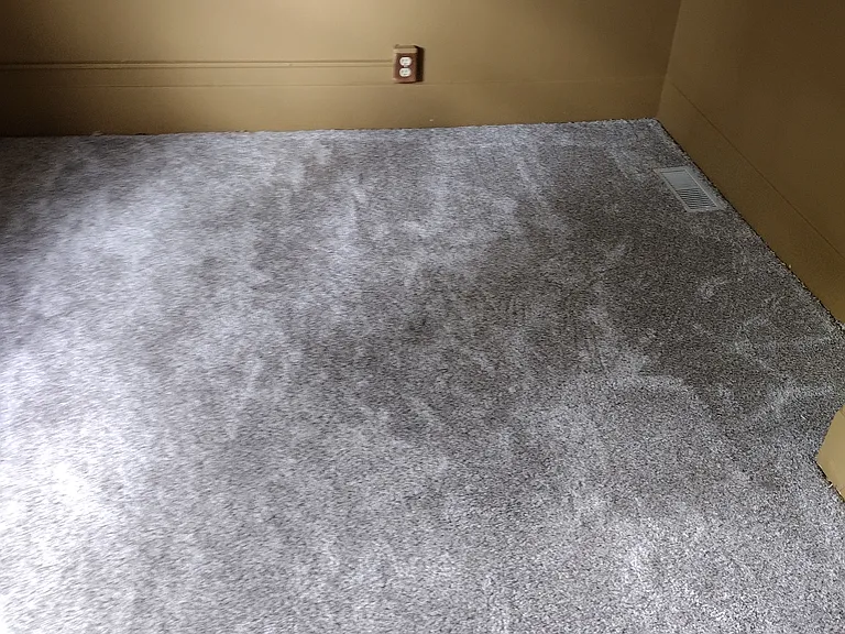 Bedroom #2, View 1, repainted and carpet May 2026