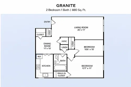 Floor plan Granite
