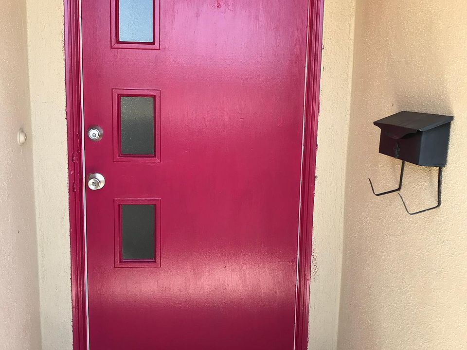 Main Entrance Door with Fresh Paint