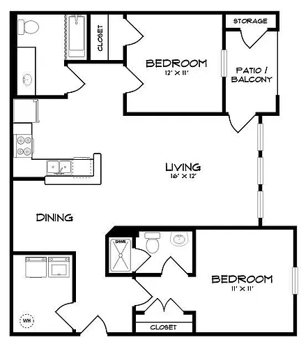 Floor plan B2