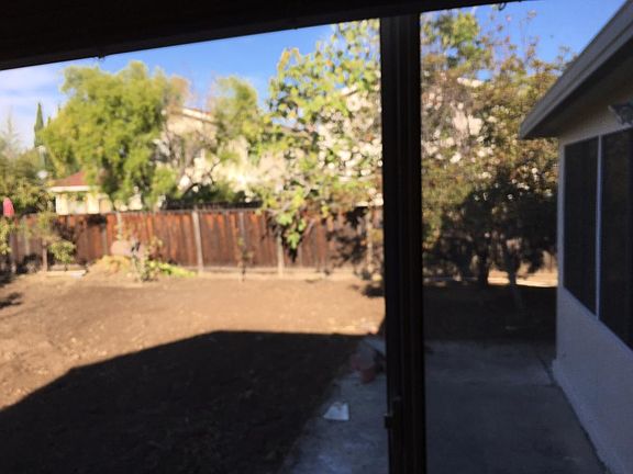 Backyard View - Kitchen