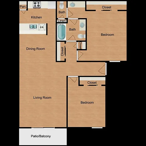 Floor plan B2