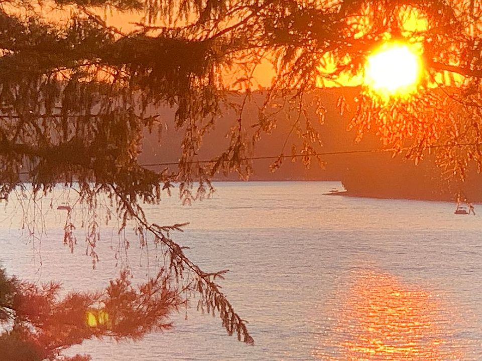 DECK VIEW OF THE SUNSET