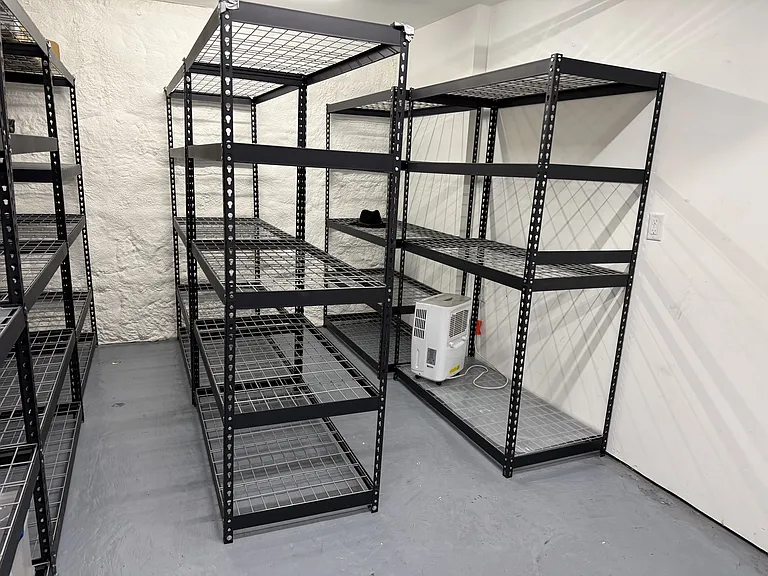 Private storage unit for a fee.