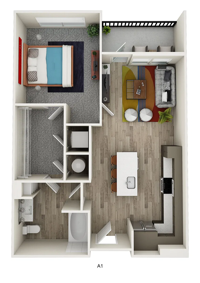 Floor plan A1